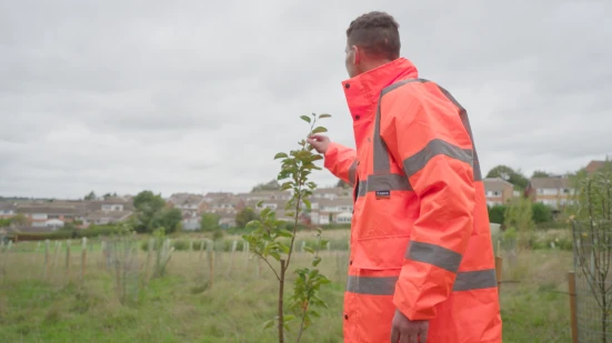 Outdoor space at Coppice Valley Primary  School