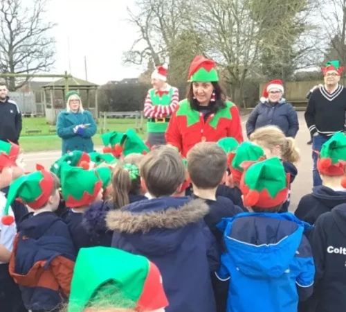 Colton Primary School - Elf Run 3