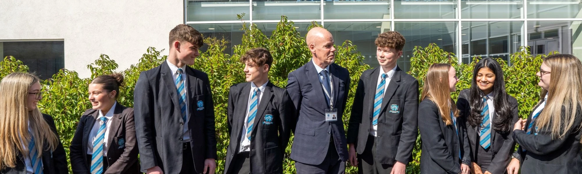 Crawshaw Head with Students