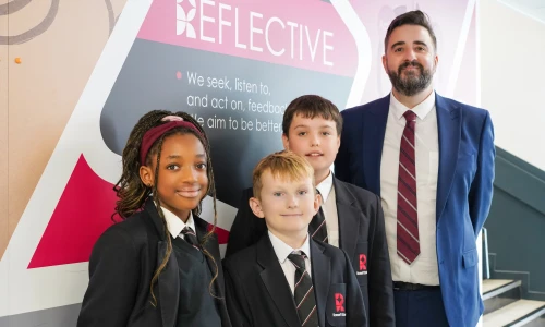 Rossett - Mr Milburn with Students - 2023 (5)