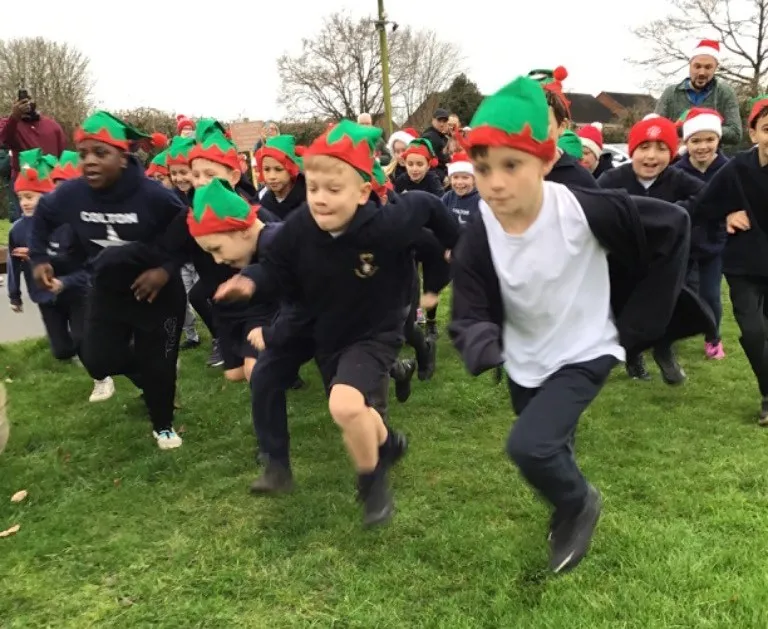 Colton Primary School - Elf Run 2