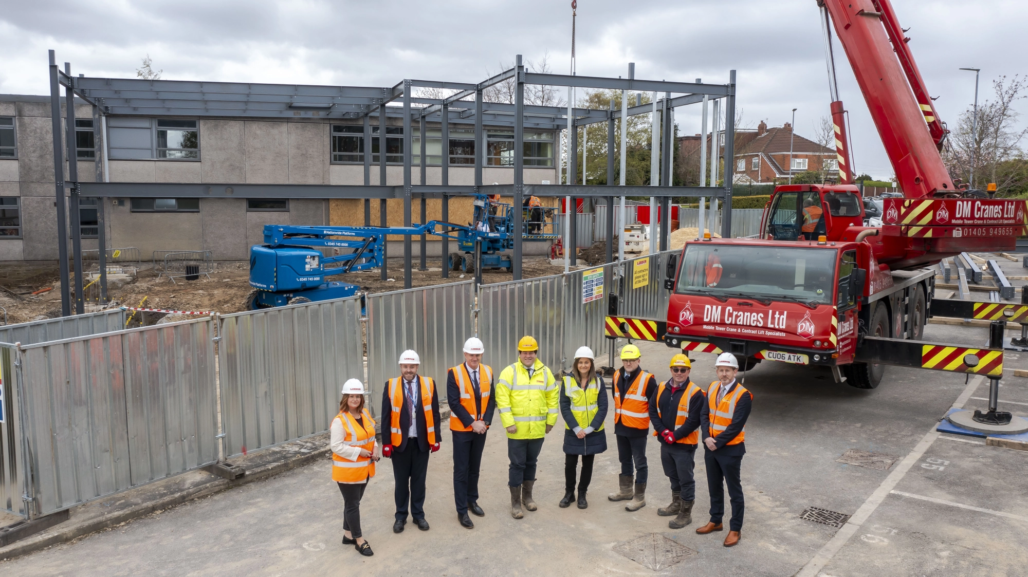 Temple Moor Sixth Form Expansion Works - Reps from Pagabo, TMHS, RKLT and Lindum Group